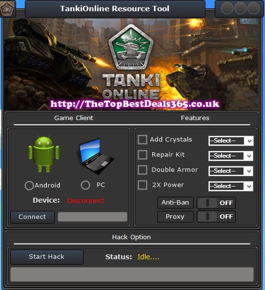 Tanki Online Crystal Hack No Download